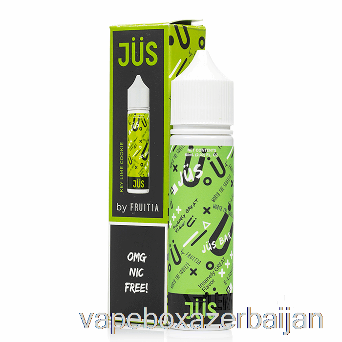 Vape Azerbaijan Key Lime Cookie - JUS E-Liquid - 60mL 3mg